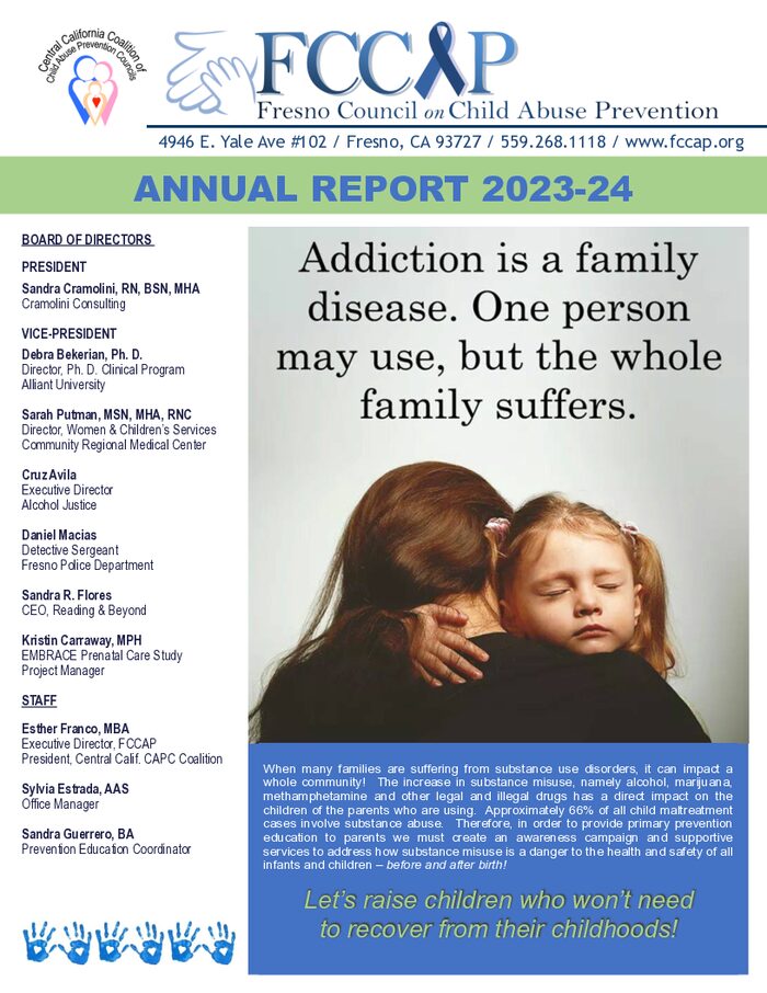 FCCAP 2023–2024 Annual Report cover