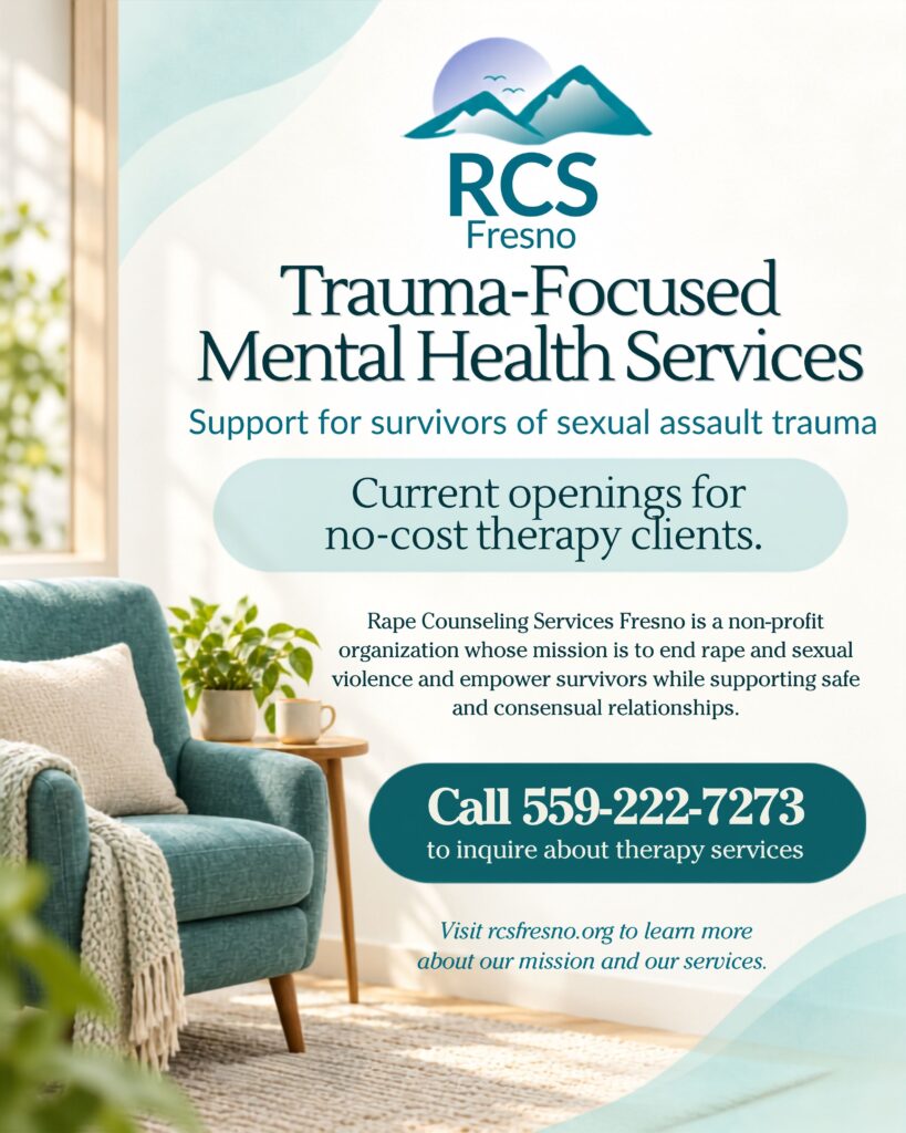 RCS Fresno - No-Cost Trauma-Focused Therapy